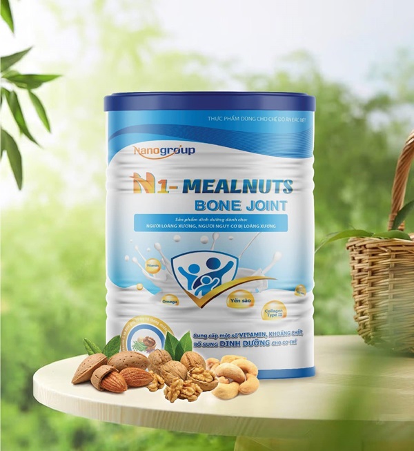 Sữa Hạt N1-MEALNUTS BONE JOINT tốt cho xương khớp của người già