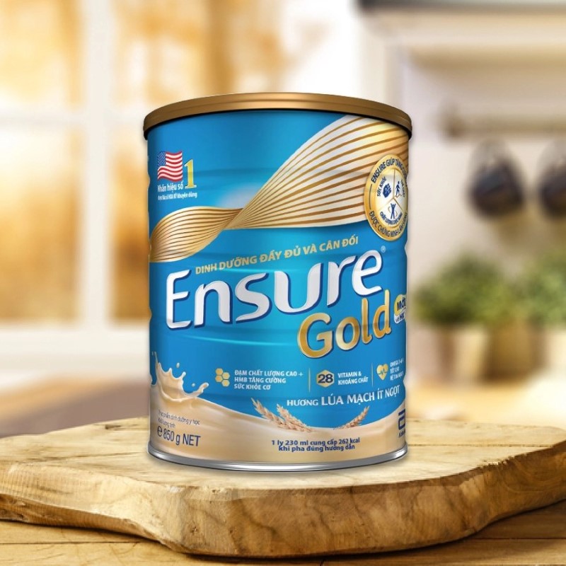 Sữa Ensure Gold giúp tăng cường sức khỏe xương khớp