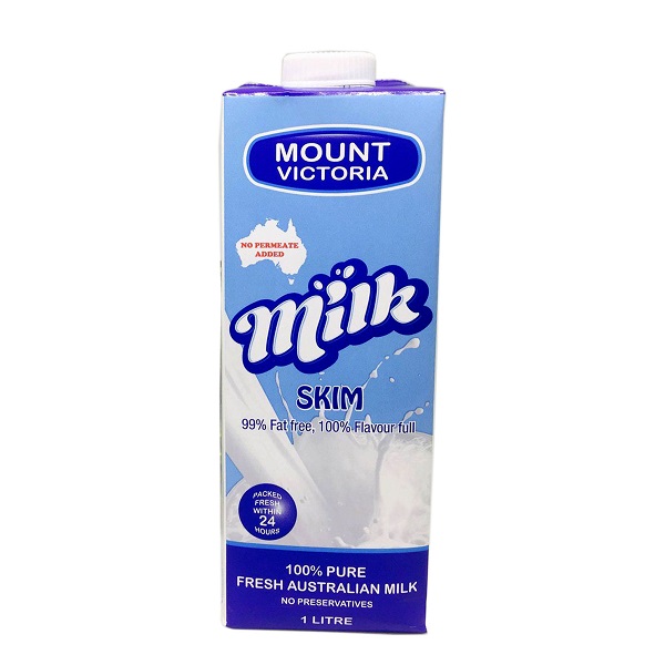 Sữa Mount Victoria ít chất béo 