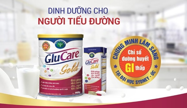 Sữa Gluvita Gold dinh dưỡng dành cho bệnh nhân đái tháo đường