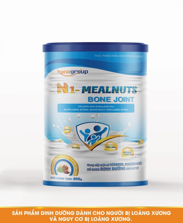 Sữa giàu canxi dinh dưỡng từ các loại hạt N1-MEALNUTS BONE JOINT
