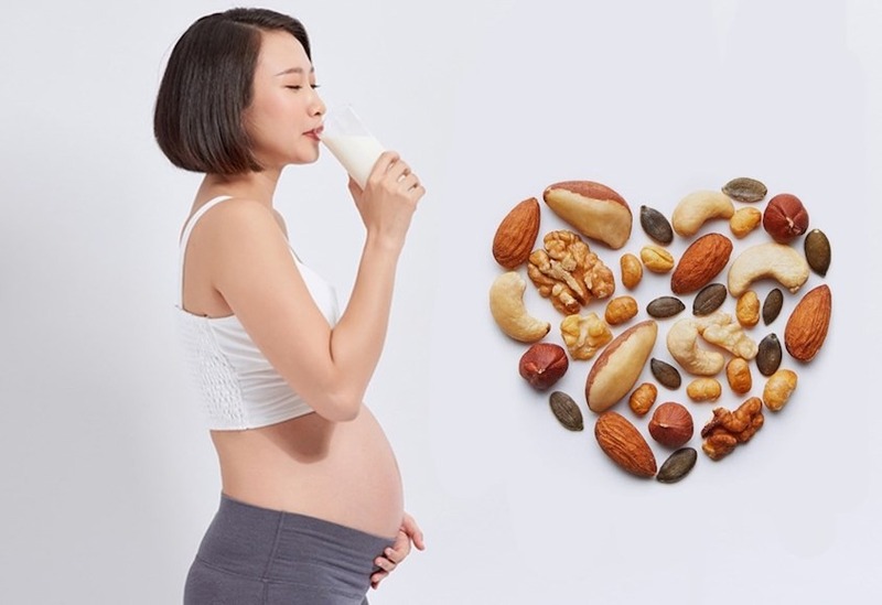 Sữa hạt bổ sung các chất dinh dưỡng cần thiết cho mẹ bầu