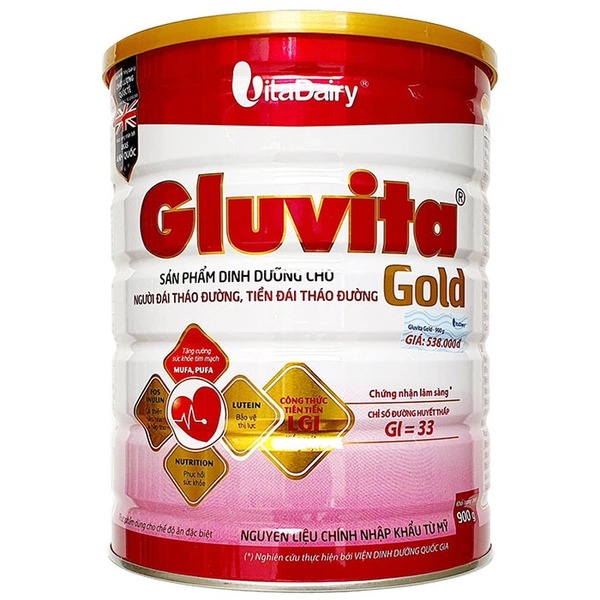 Sữa loãng xương cho người tiểu đường - Gluvita Gold