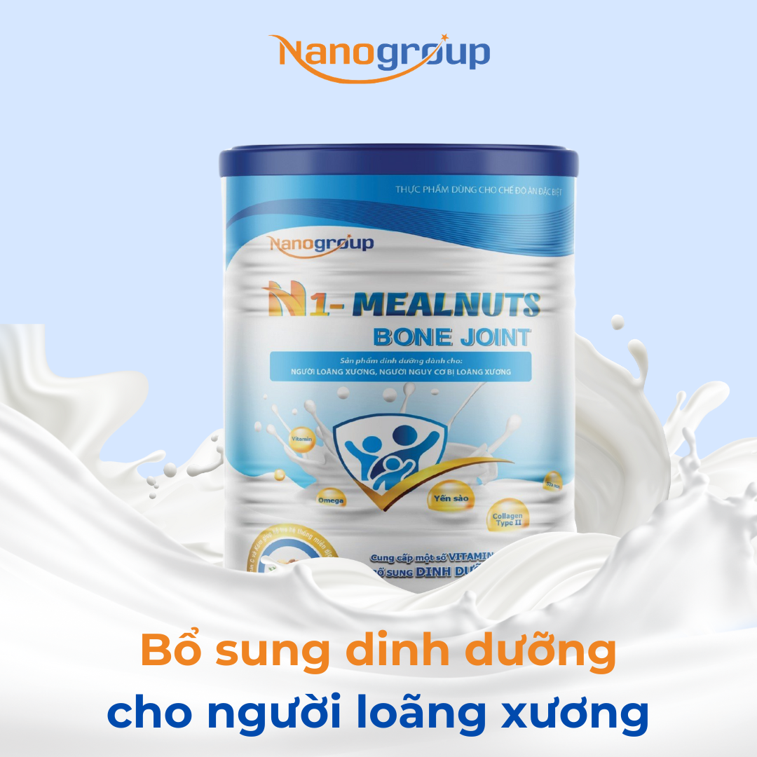 Bổ sung dinh dưỡng cho người loãng xương - nanogroup