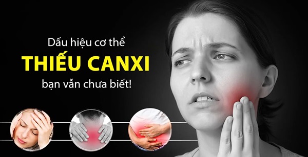 Đâu là dấu hiệu thiếu canxi - nanogroup