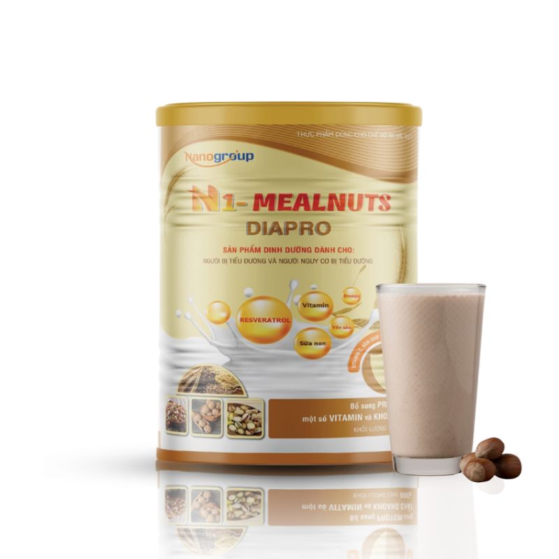 Sữa hạt n1-mealnuts diapro (Tiểu đường) - nanogroup