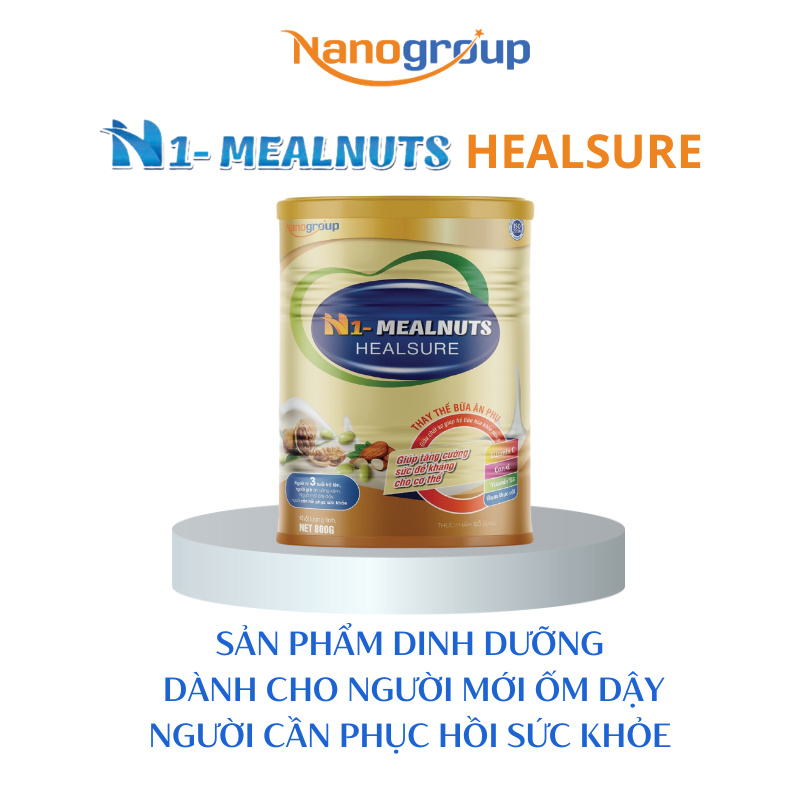 Bổ sung dinh dưỡng cùng N1 - MEALNUTS HEALSURE - nanogroup